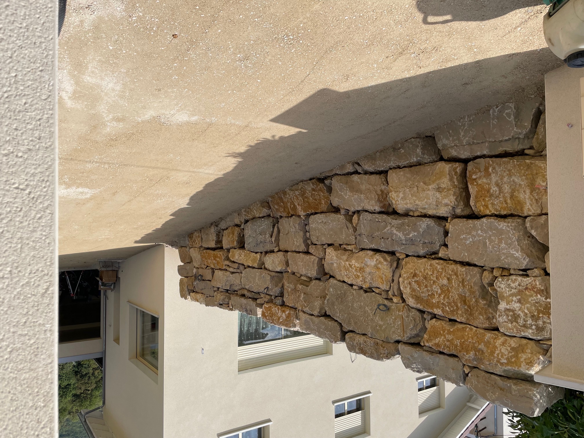 Enrochement pierres calibrées